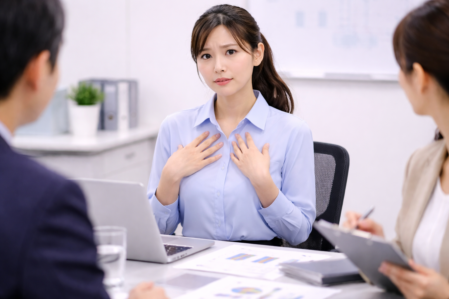 意見を聞かれると頭が真っ白になる