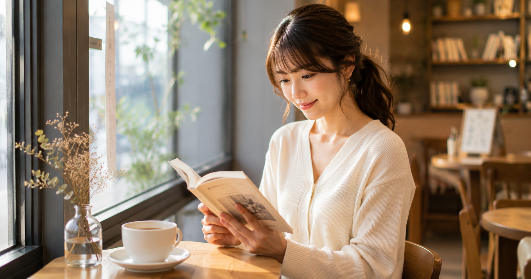 スマホを置いて、本を一冊だけ持って出かけた